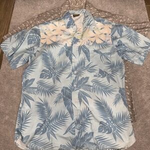 Maui Trading Company Shirt Mens Large Multicolor Hawaiian Cotton Button Up Lot 2